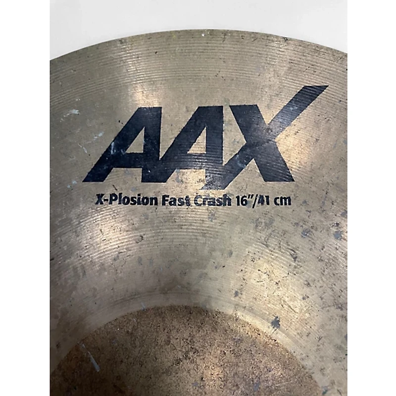 Used SABIAN 16in AAX Xplosion Fast Crash Cymbal