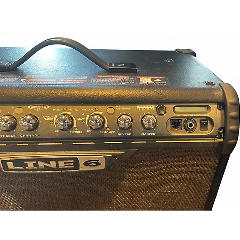 Used Line 6 Spider III 75 1x12 75W Guitar Combo Amp