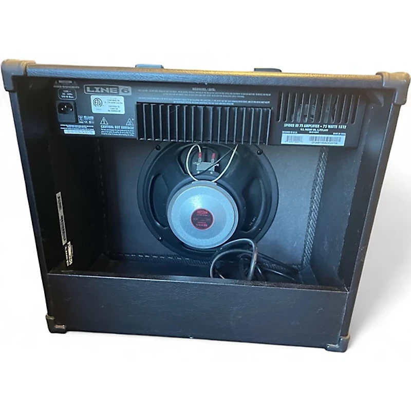 Used Line 6 Spider III 75 1x12 75W Guitar Combo Amp