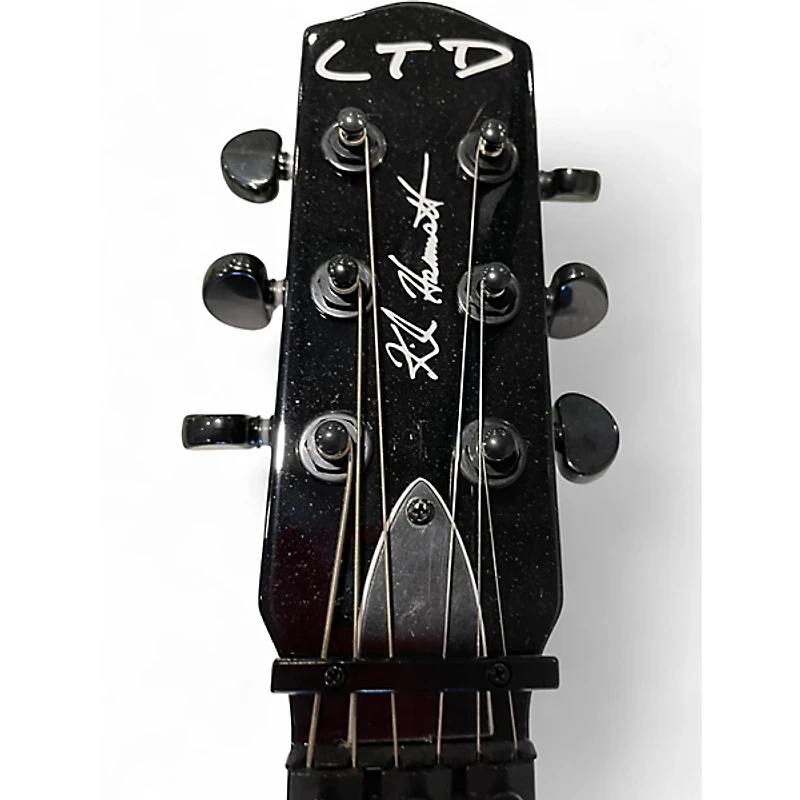 Used ESP LTD KH3 Black Solid Body Electric Guitar