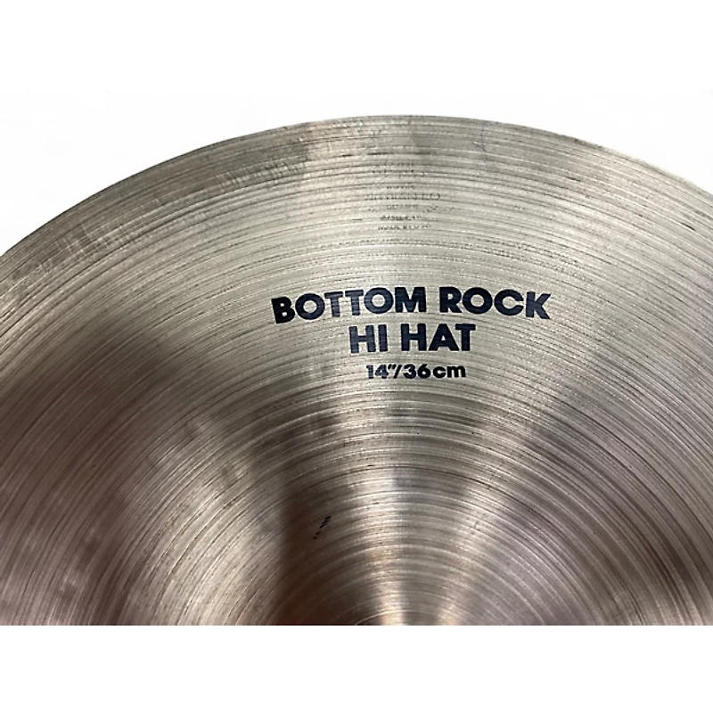 Used Zildjian 14in Rock Hi Hat Pair Cymbal