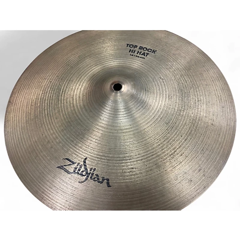 Used Zildjian 14in Rock Hi Hat Pair Cymbal