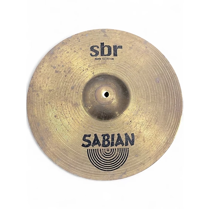 Used SABIAN 13in SBR Hi Hat Pair Cymbal