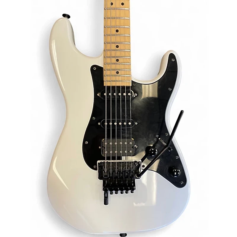 Used Jackson Adrian Smith Signature White Solid Body Electric Guitar