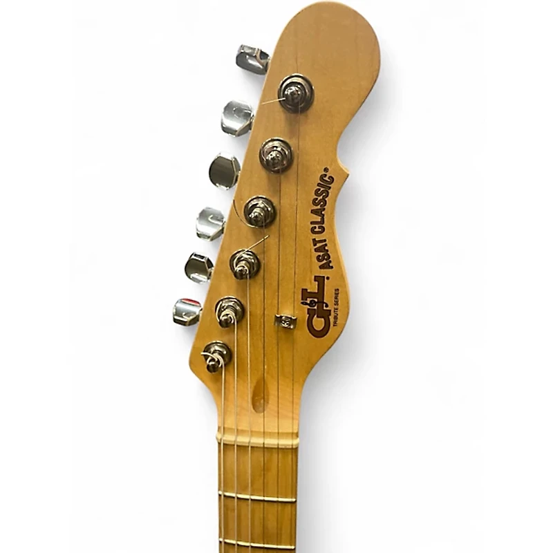 Used G&L Tribute ASAT Classic WHITE Solid Body Electric Guitar
