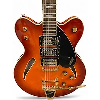 Used Gretsch CAT CB 3PU/ABY ALE ORANGE BURST Hollow Body Electric Guitar