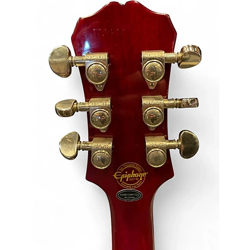 Used Epiphone Les Paul Standard Pro Sunburst Solid Body Electric Guitar