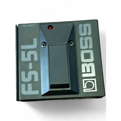 Used BOSS FS5L Latching Footswitch Sustain Pedal