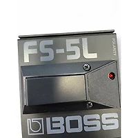 Used BOSS FS5L Latching Footswitch Sustain Pedal