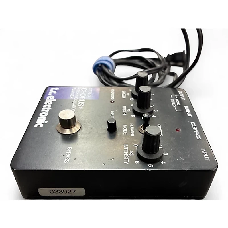 Used TC Electronic STEREO CHORUS + PITCH MODULATOR & FLANGER Effect Pedal