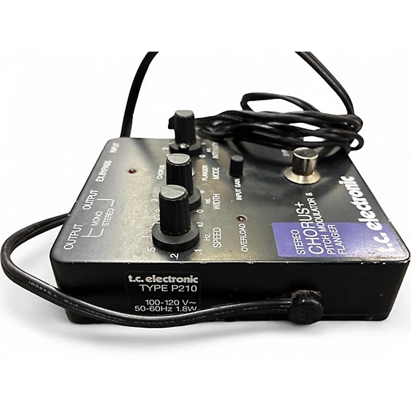 Used TC Electronic STEREO CHORUS + PITCH MODULATOR & FLANGER Effect Pedal