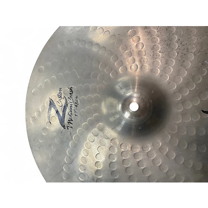 Used Zildjian 17in Z Custom Medium Crash Cymbal