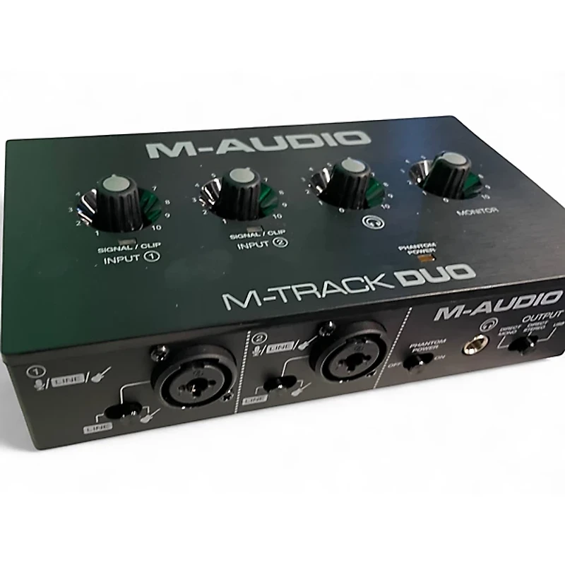 Used M-Audio M-TRACK DUO Audio Interface