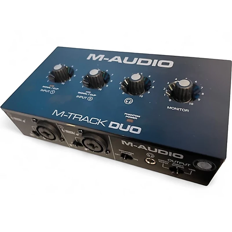 Used M-Audio M-TRACK DUO Audio Interface