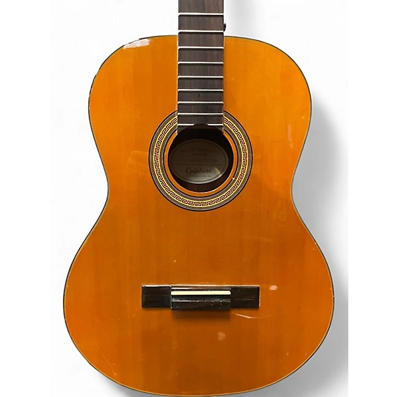 Used Epiphone PRO-1 Nylon Natural Classical Acoustic Guitar