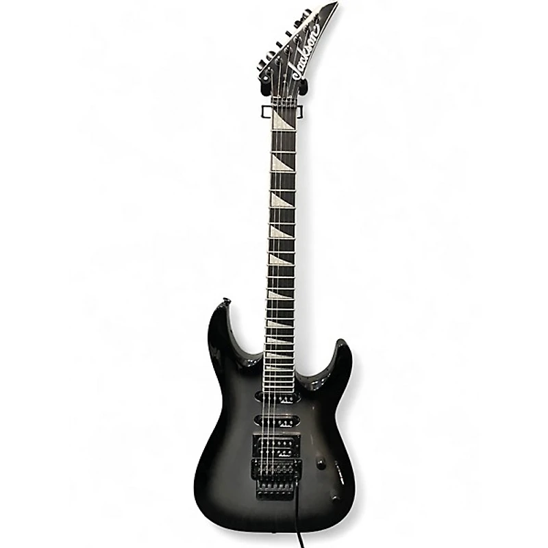 Used Jackson JS34Q Dinky Silverburst Solid Body Electric Guitar