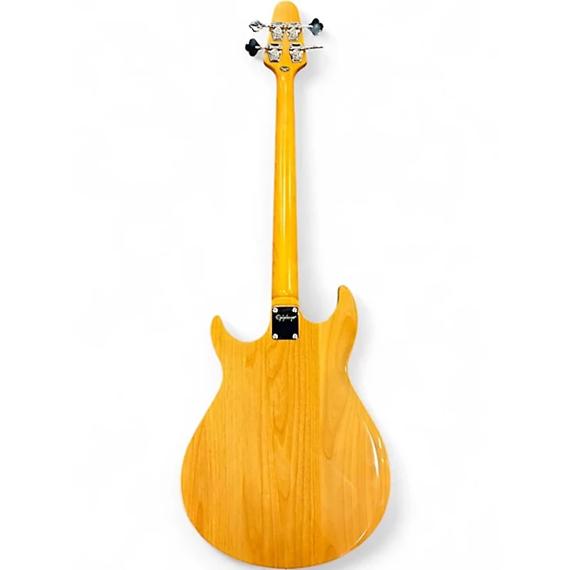 Used Epiphone Grabber Natural Electric Bass Guitar