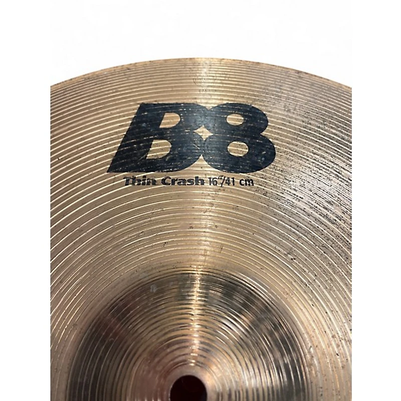 Used SABIAN 16in B8 Crash Cymbal