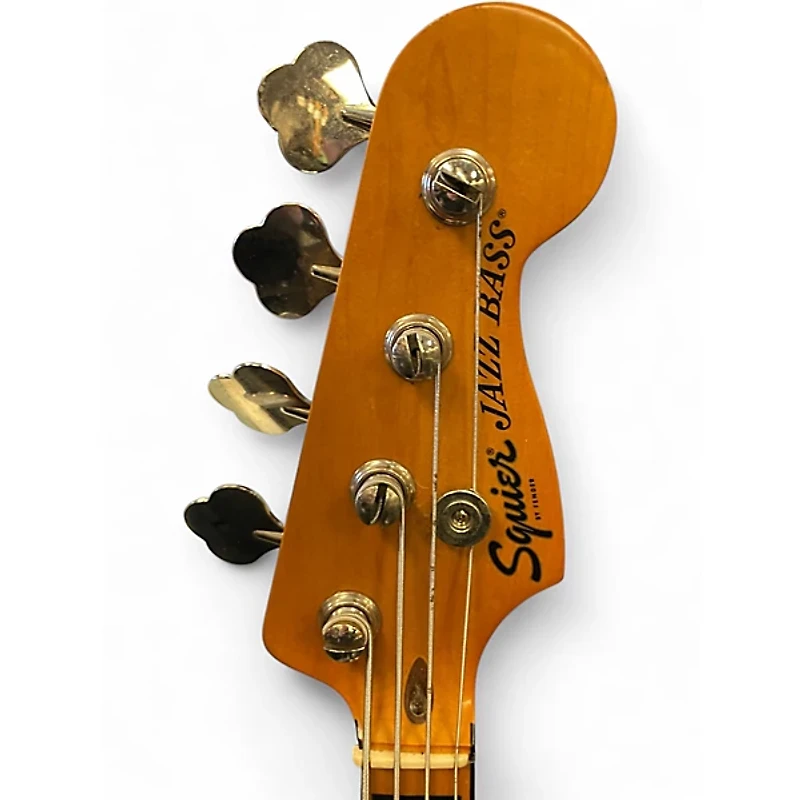 Used Squier Classic Vibe 70s Jazz Bass Antique Natural Electric Bass Guitar