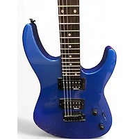 Used Jackson JS22 Dinky Blue Solid Body Electric Guitar