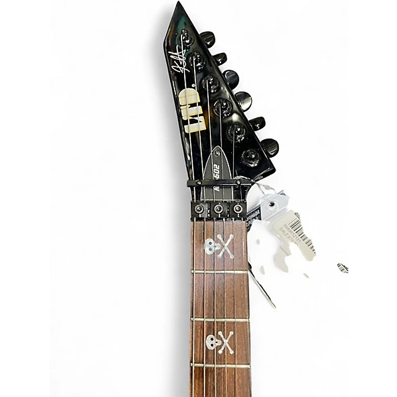 Used ESP LTD KH602 Kirk Hammett Signature BLACK Solid Body Electric Guitar