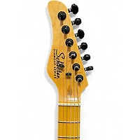 Used Schecter Guitar Research Diamond Series PT Left Handed Black Electric Guitar