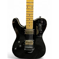 Used Schecter Guitar Research Diamond Series PT Left Handed Black Electric Guitar