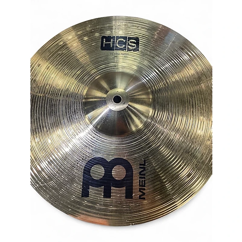 Used MEINL 14in HCS Hi Hat Bottom Cymbal