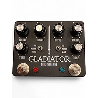 Used Gladiator Dual Overdrive Effect Pedal
