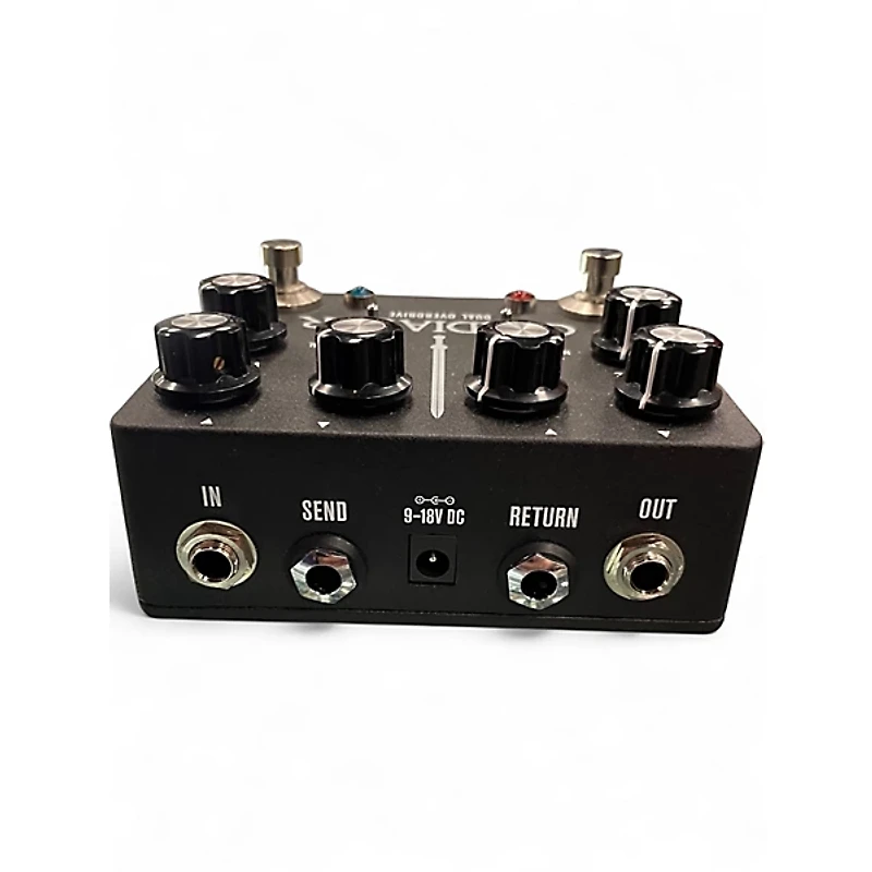 Used Gladiator Dual Overdrive Effect Pedal
