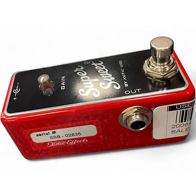Used Xotic Super Sweet Effect Pedal