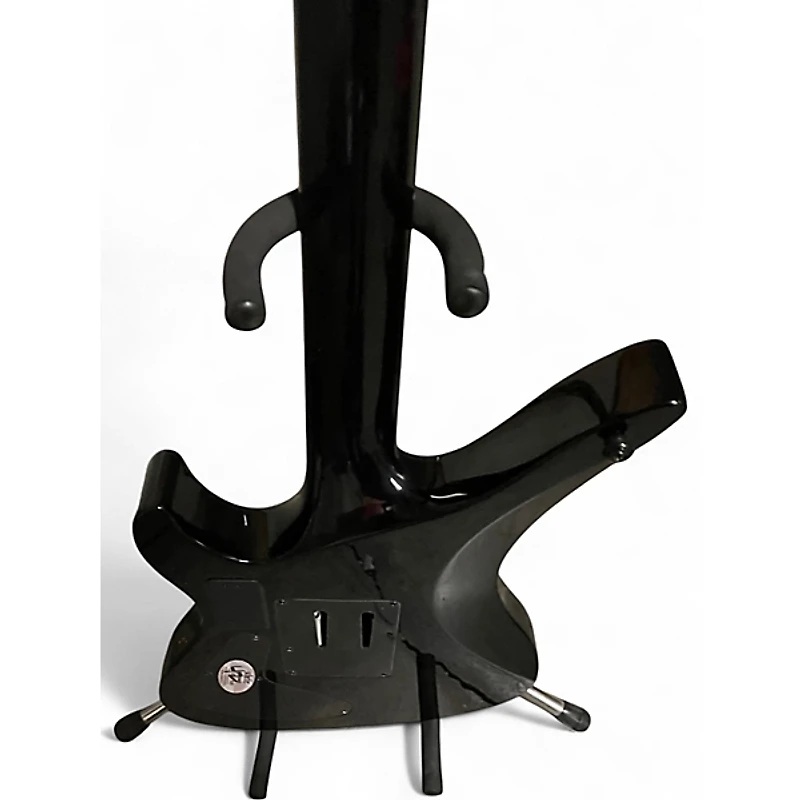 Used Schecter Guitar Research Synyster Gates Signature Custom S Black and Silver Solid Body Electric Guitar