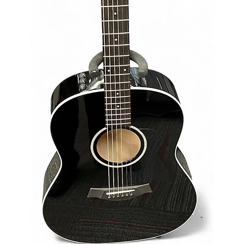 Used Taylor 217E Plus Black Acoustic Electric Guitar
