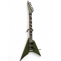Used ESP LTD ARROW-200 ARMY GREEN Solid Body Electric Guitar
