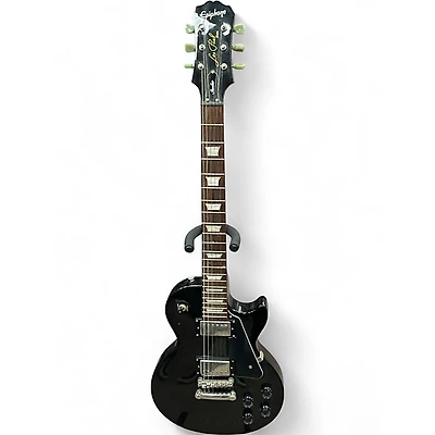 Used Epiphone Les Paul Studio Ebony Solid Body Electric Guitar