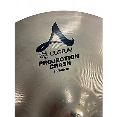 Used Zildjian 16in A Custom Projection Crash Cymbal