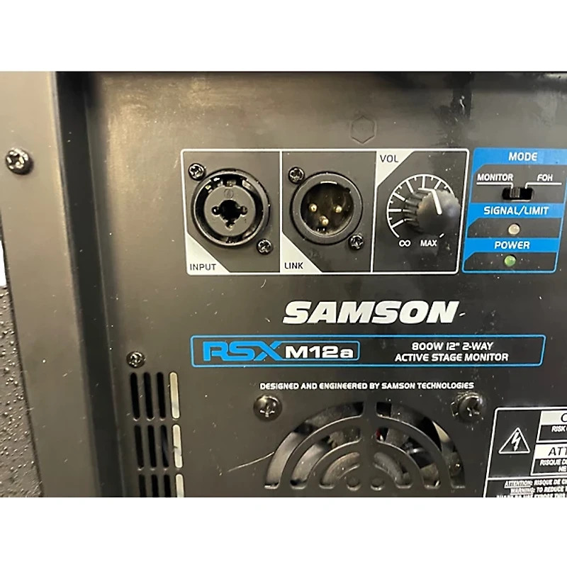 Used Samson RSX M12A Powered Monitor
