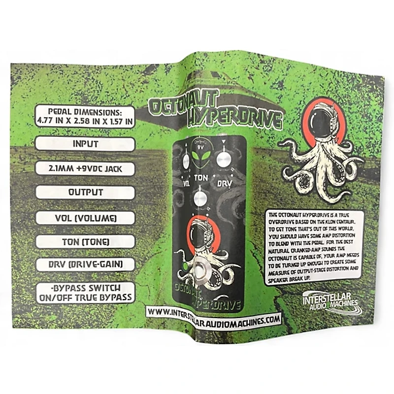 Used Interstellar Audio Machines Octonaut Hyperdrive Effect Pedal