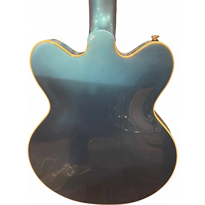 Used Gretsch Guitars CAT CB 3PU Blue Hollow Body Electric Guitar
