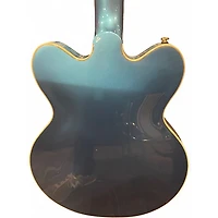 Used Gretsch Guitars CAT CB 3PU Blue Hollow Body Electric Guitar