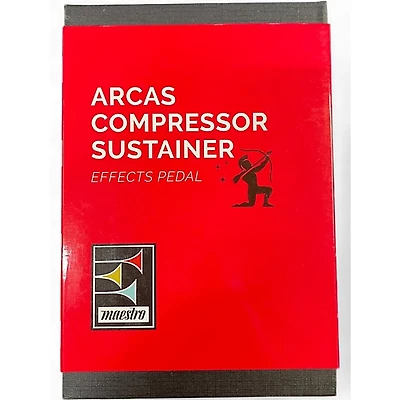 Used Maestro Arcas Compressor Sustainer Effect Pedal