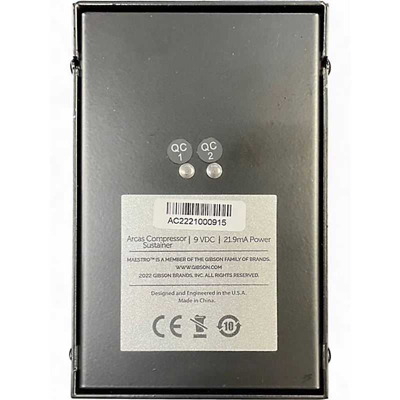 Used Maestro Arcas Compressor Sustainer Effect Pedal