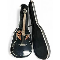 Used Ovation CC44 CELEBRITY Black Acoustic Electric Guitar