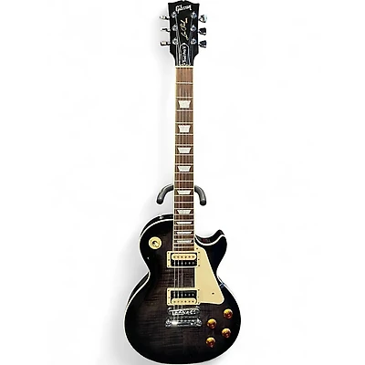 Used Gibson Les Paul Traditional Pro V Ebony Solid Body Electric Guitar