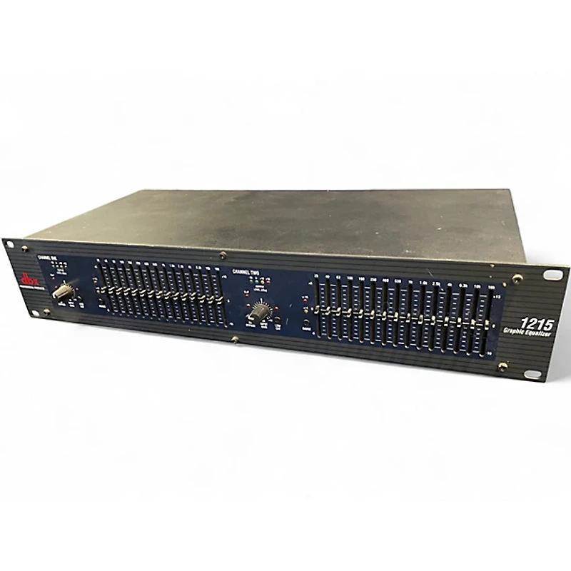 Used dbx 1215 Dual 15-Band Graphic Equalizer