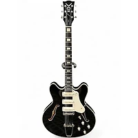 Used VOX Bobcat S66 Black Hollow Body Electric Guitar