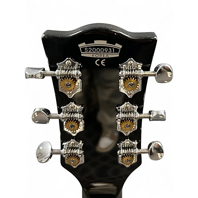 Used VOX Bobcat S66 Black Hollow Body Electric Guitar