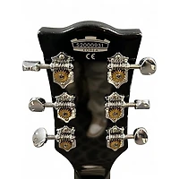 Used VOX Bobcat S66 Black Hollow Body Electric Guitar