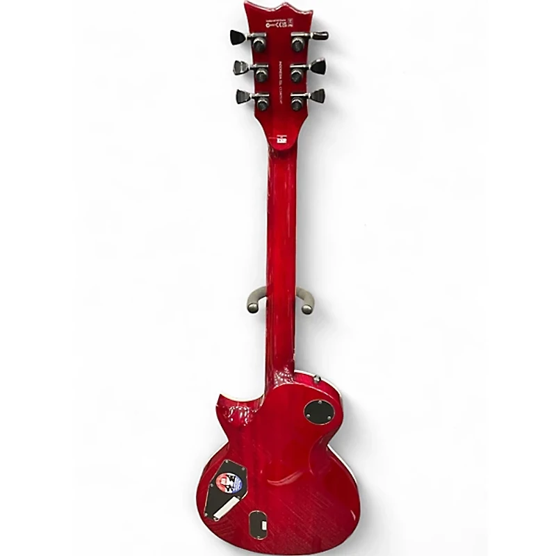 Used ESP LTD EC1000 Crimson Red Trans Solid Body Electric Guitar