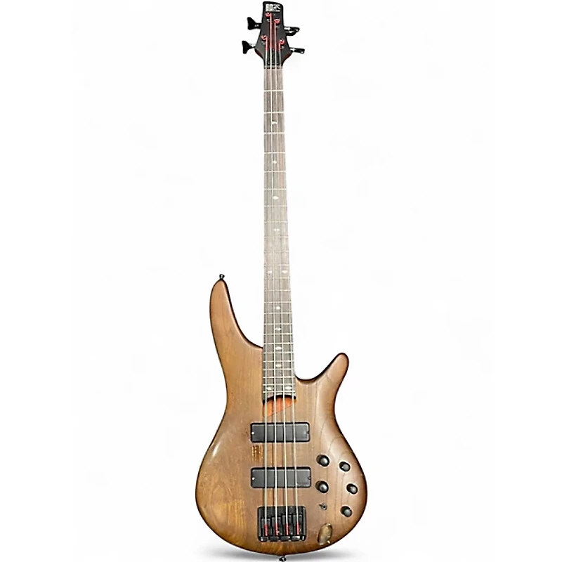 Used Ibanez SR600WNF Natural Electric Bass Guitar